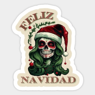 Feliz Navidad- Merry Christmas Sticker